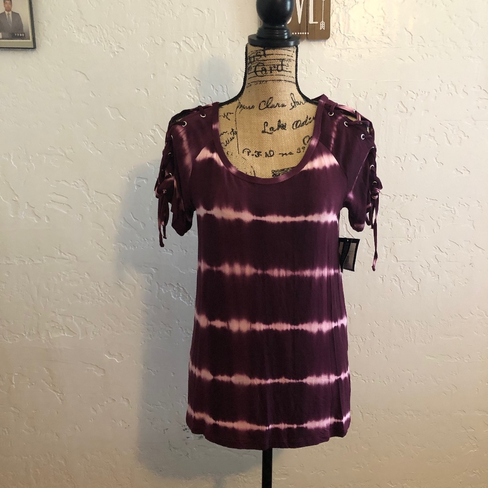 A & I size small tie dyed blouse. NWT